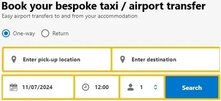 Taxi booking